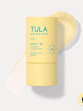Tula Protect & Go dewy glow sunscreen stick
